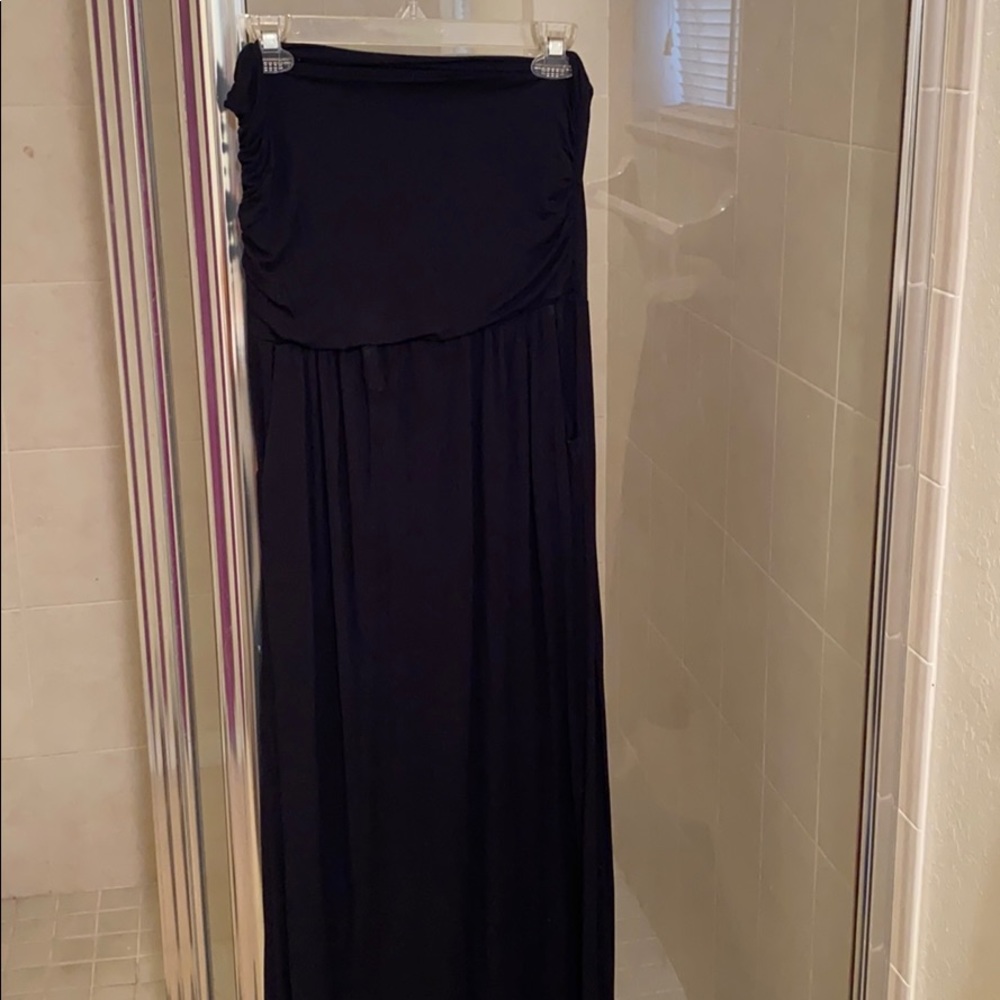 Maxi dress with pockets